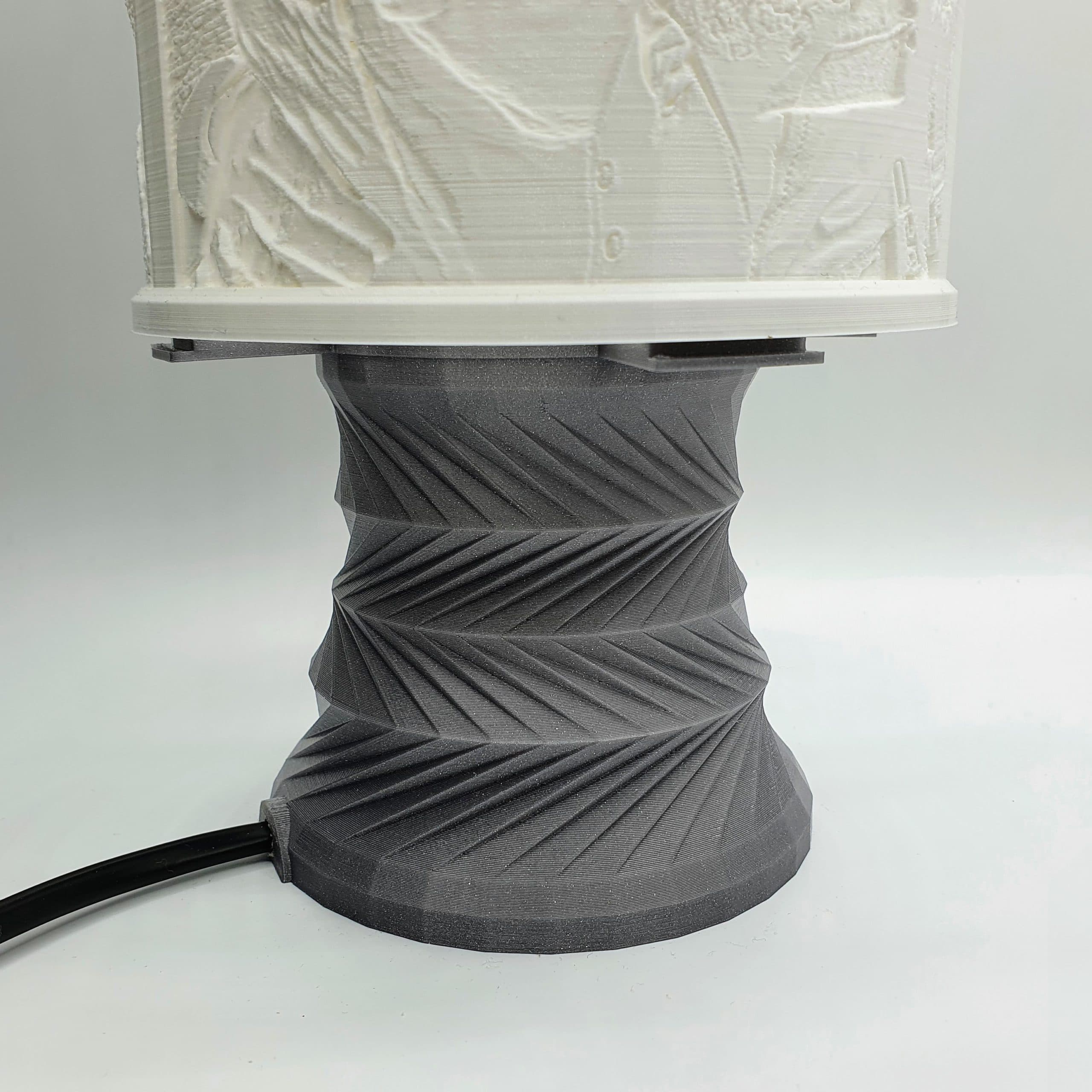 lampadaire en bas
