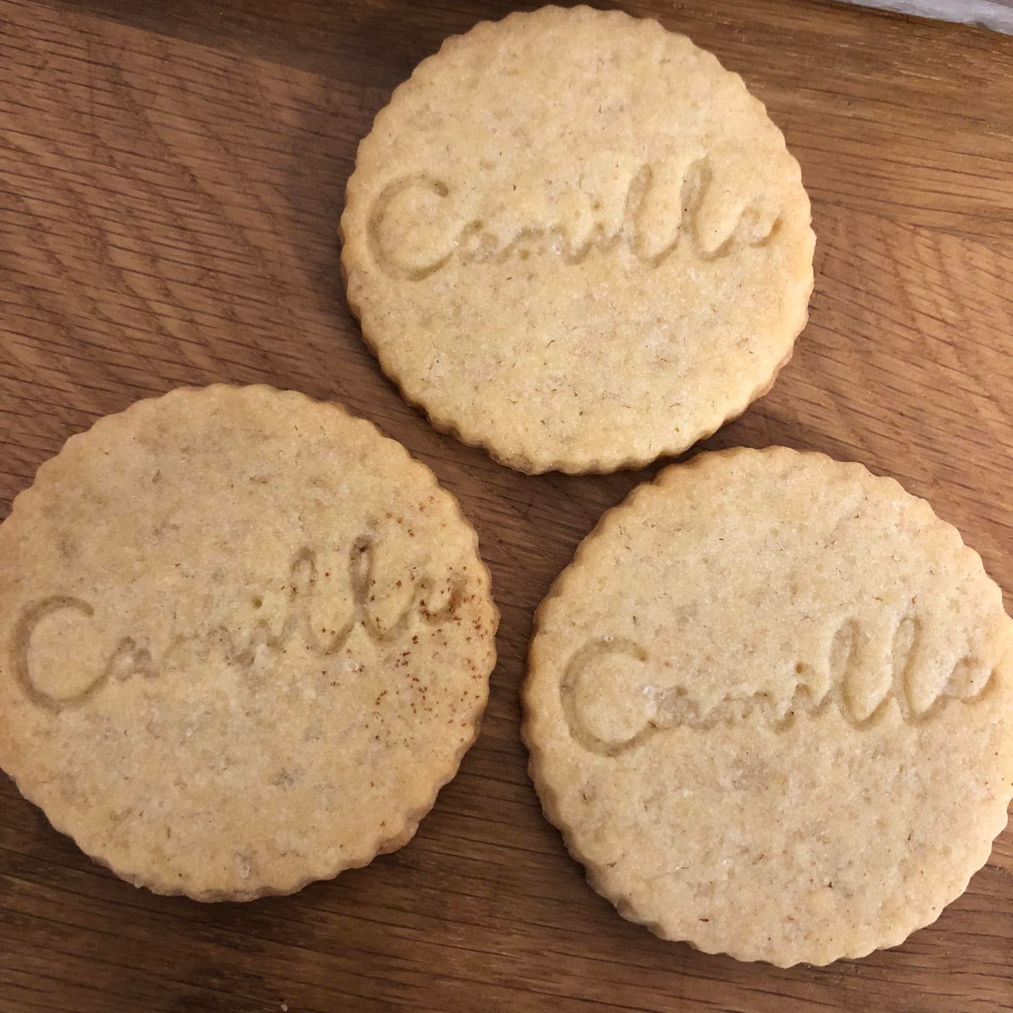 Cookie stamp with Name