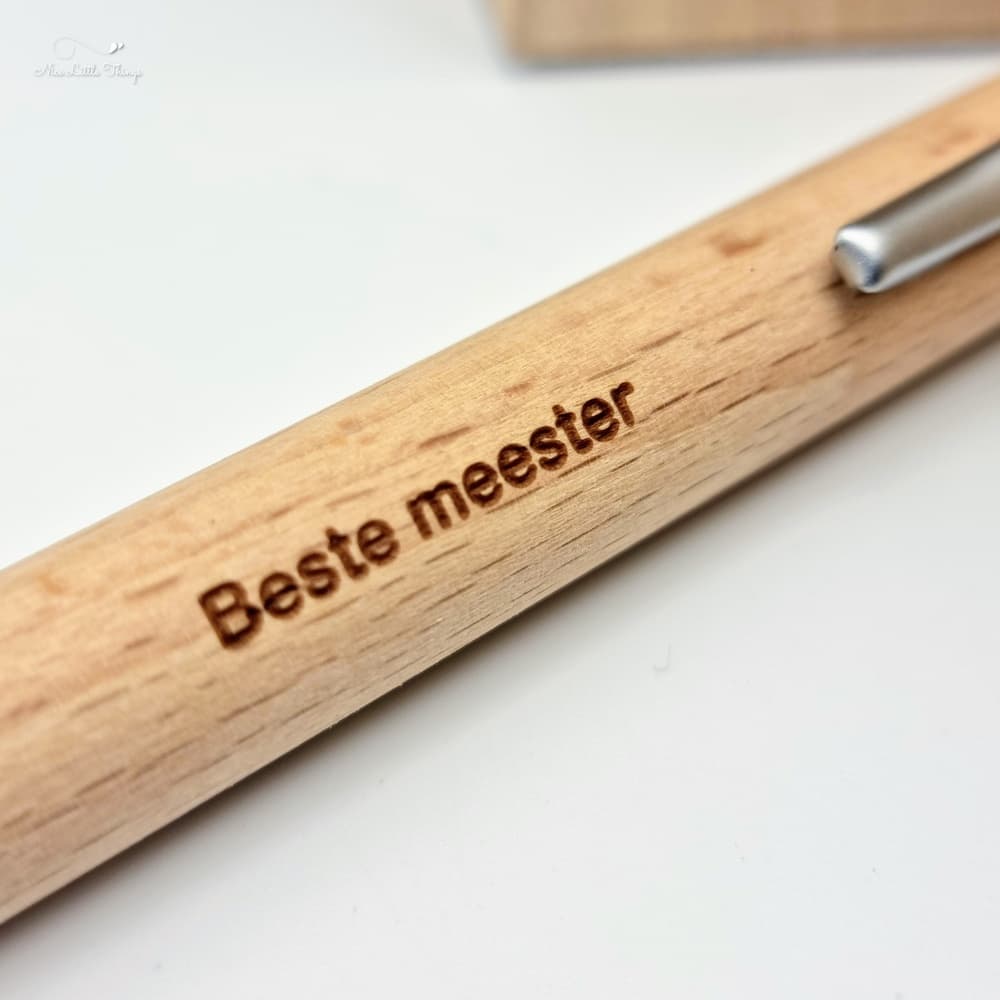 engraved pen