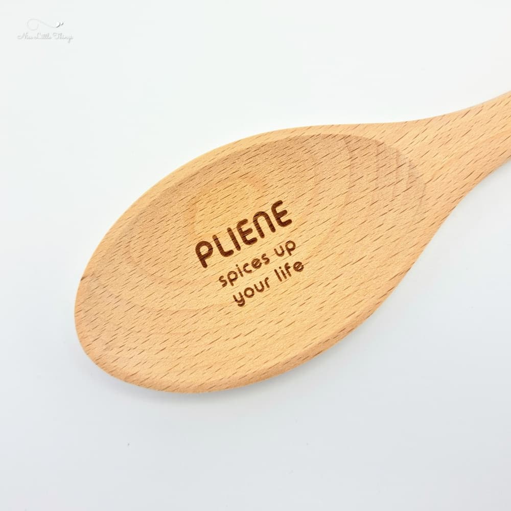 Wooden Spoon with Name and Quote