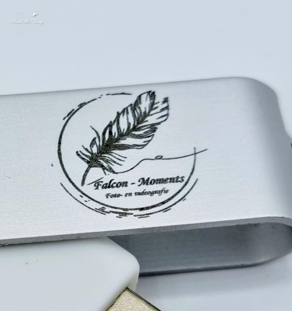 Clé USB gravée des deux côtés