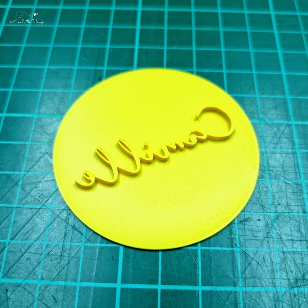 Cookie stamp with Name