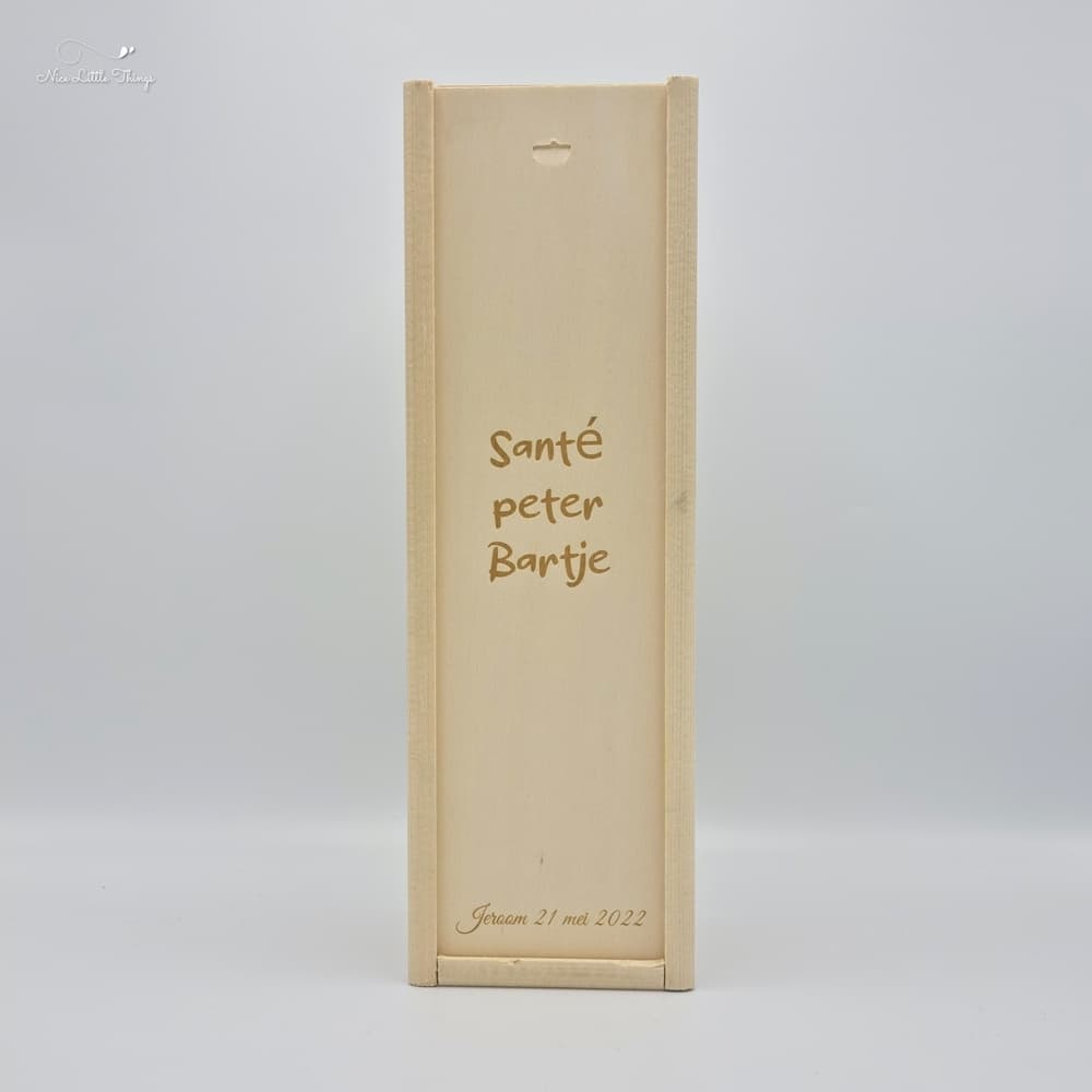 Wine box Solo, your own design